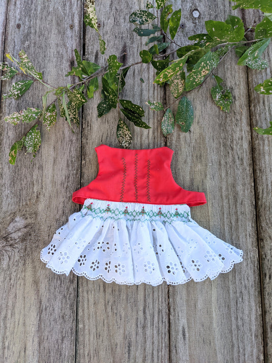 Cute Cat Christmas Dress for Cat