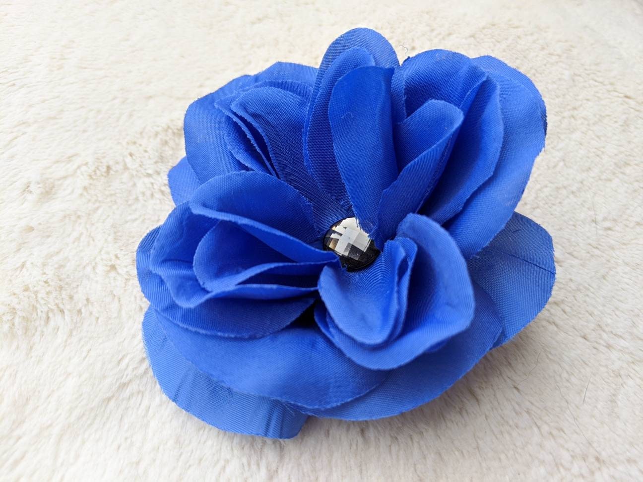 Blue Flower for Dog Collar Accessory