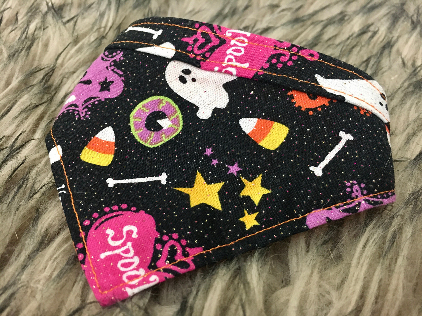 Adjustable Spooky and Cute Collar Accessory for Cat