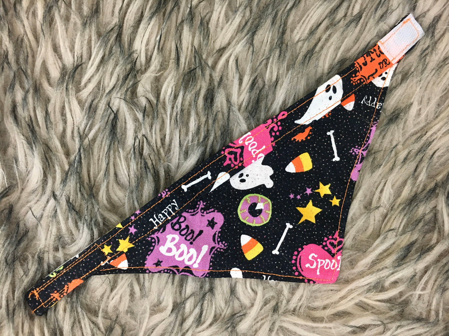 Adjustable Spooky and Cute Collar Accessory for Cat