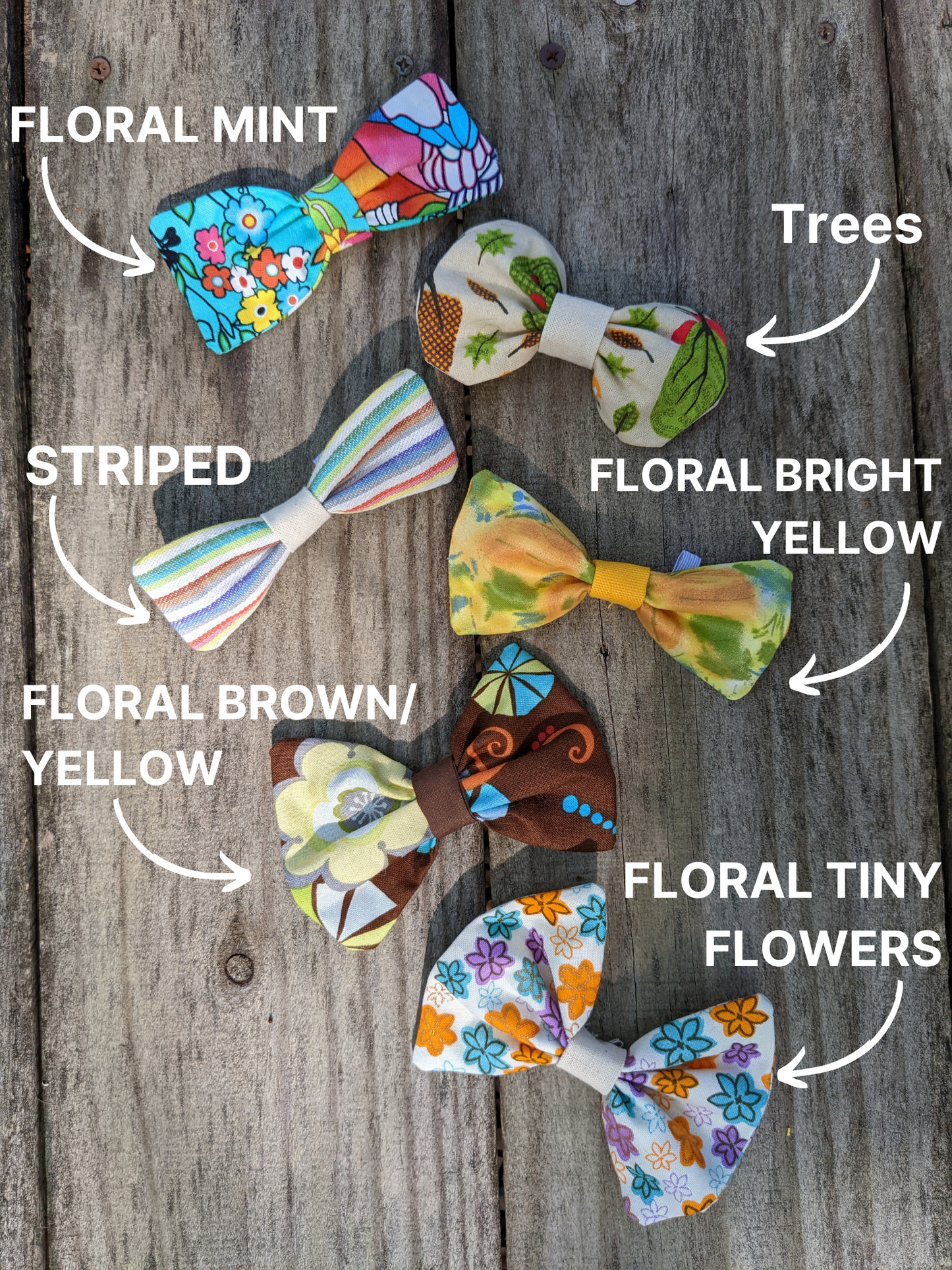 Medium Slip On Bowtie Collar Accessory for Cat