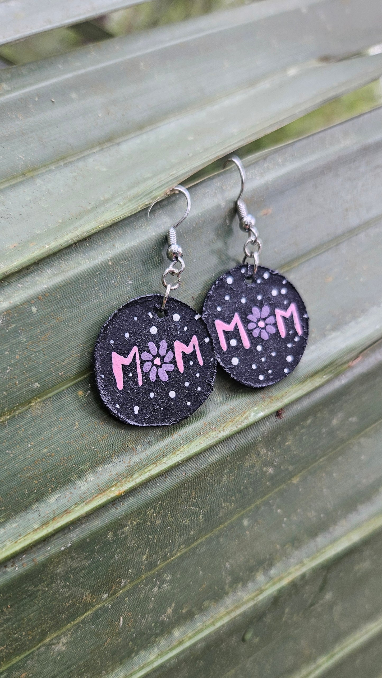 Mom Lightweight Hook Earrings