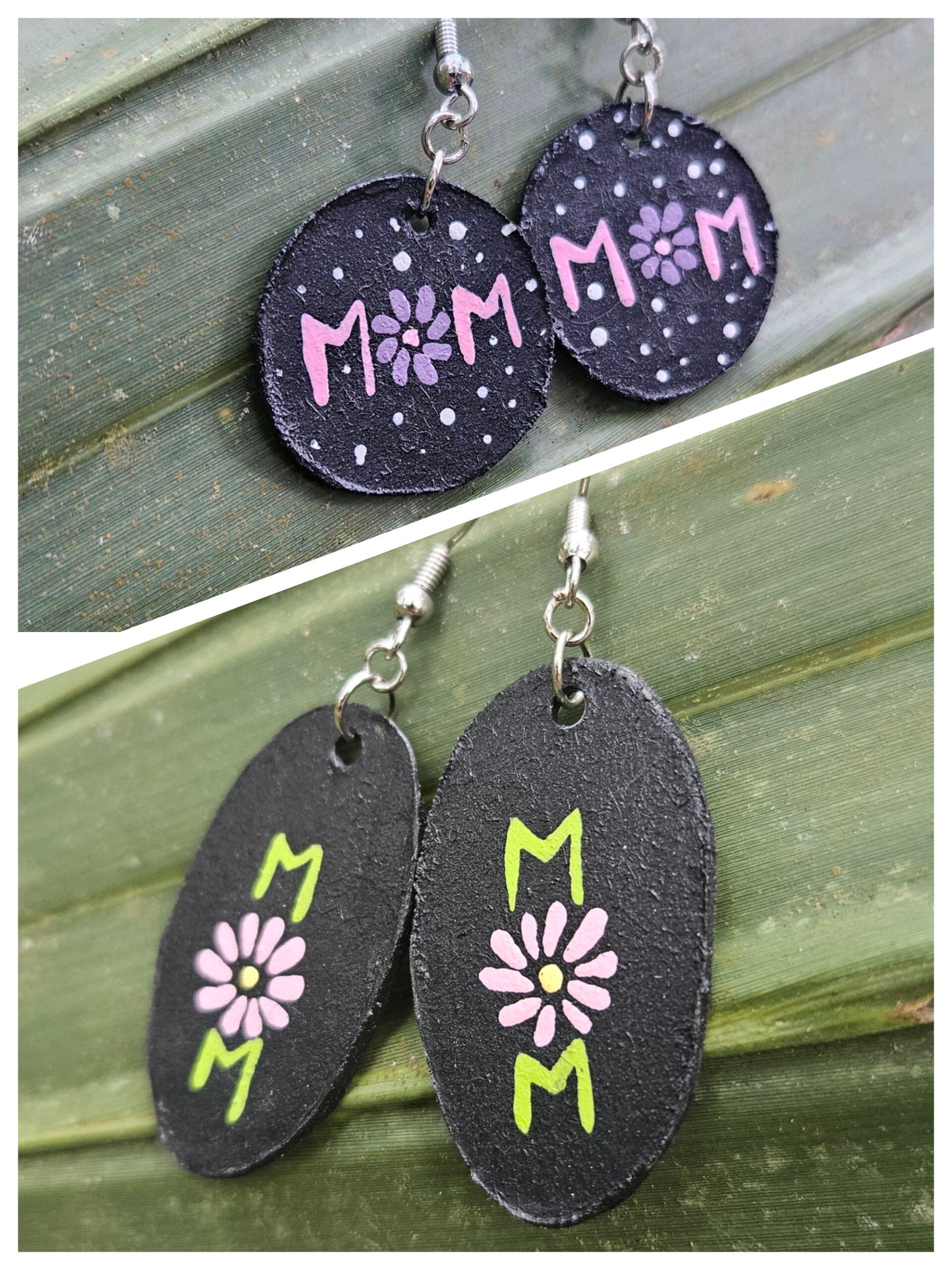 Mom Lightweight Hook Earrings