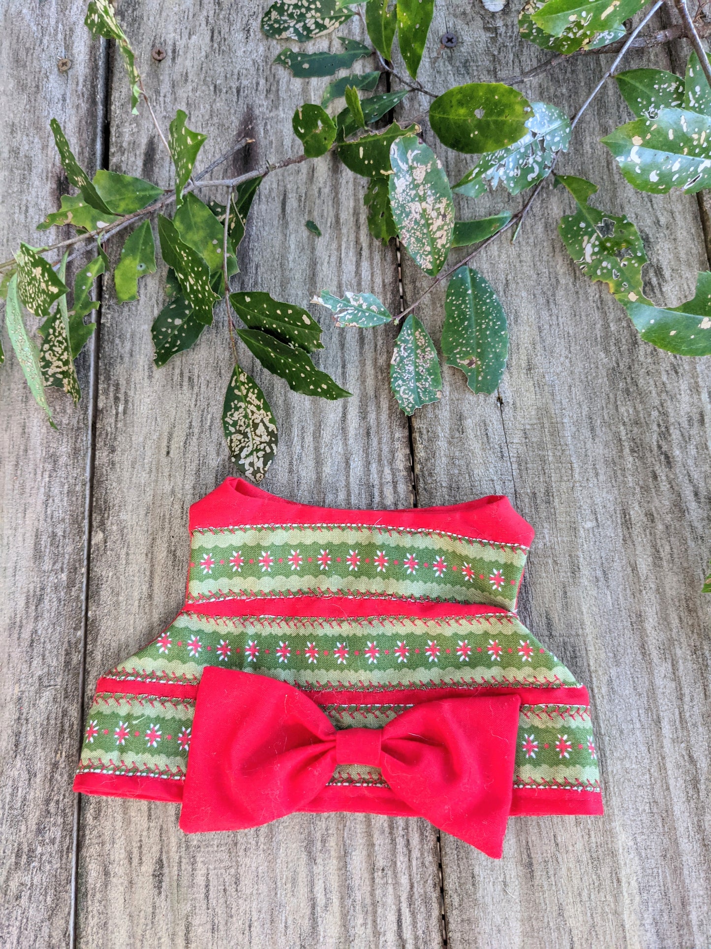 Striped Christmas Cat Jacket