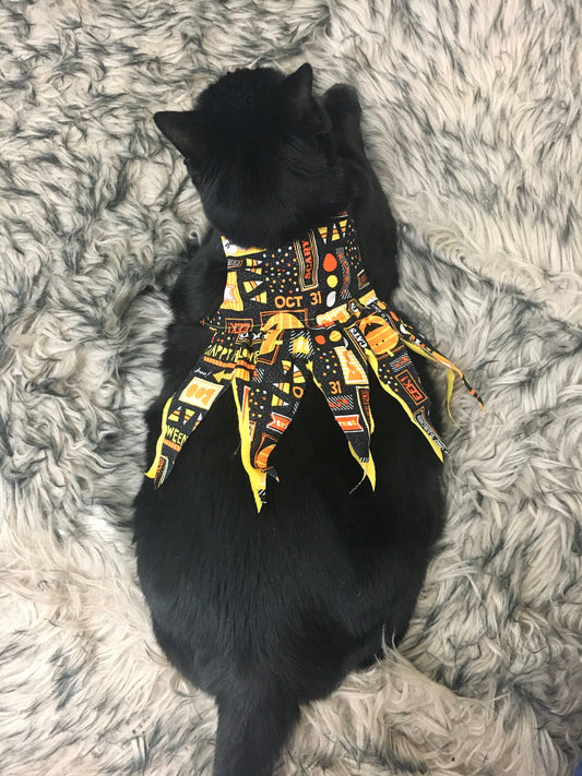fun halloween cat dress for cat