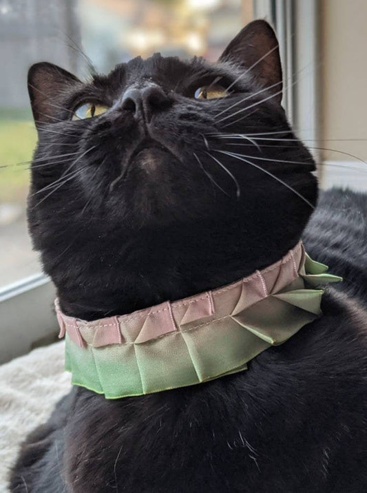 Ribbon Art Elegant Cat Collar Accessory