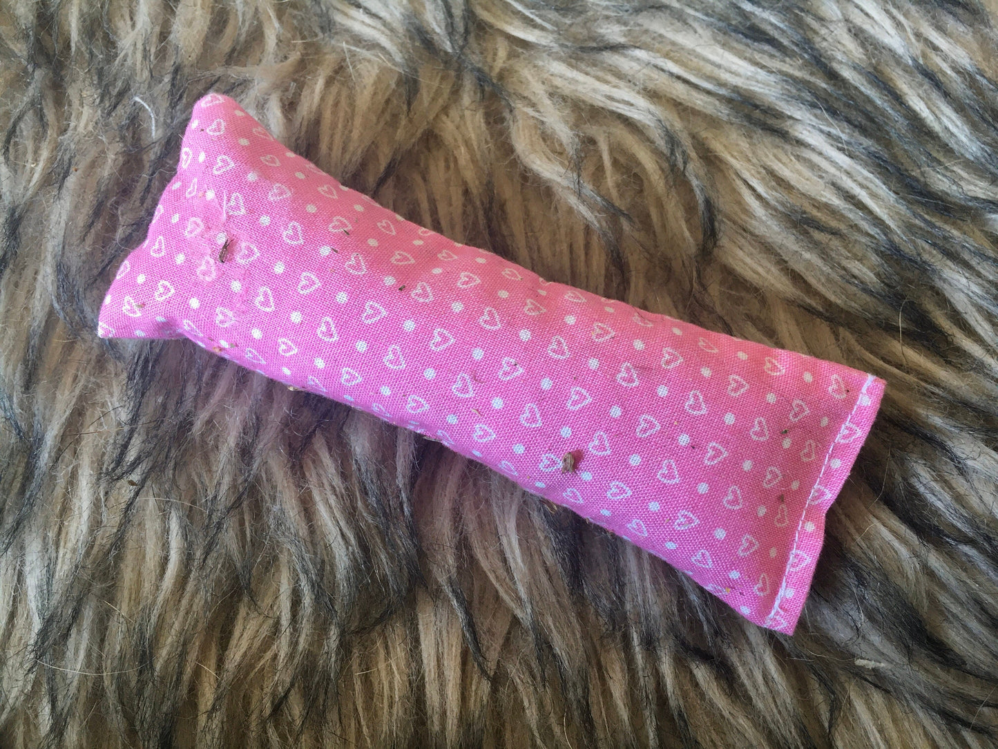 Pink and Floral Organic Cat Toy Set