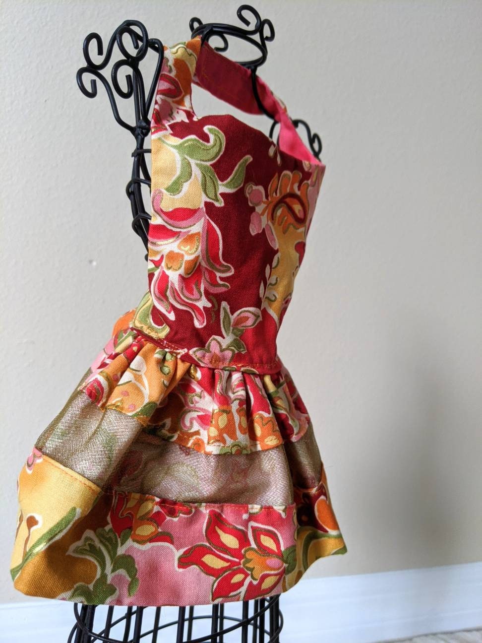 mini skirt cat dress for cat